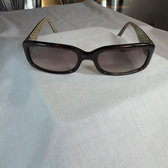 Coach Andie S421 Eyewear FRAMES 52-18-135 Rectangle TV6 33105 Dark Tortoise - Picture 6 of 8